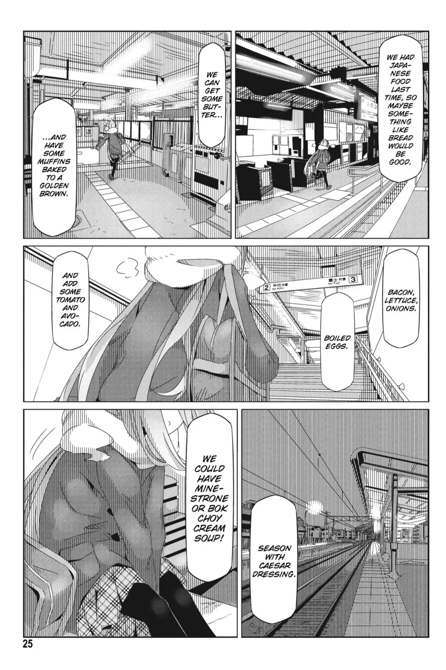 Read Laid-Back Camp chapter 29 image 22 on Lezhin