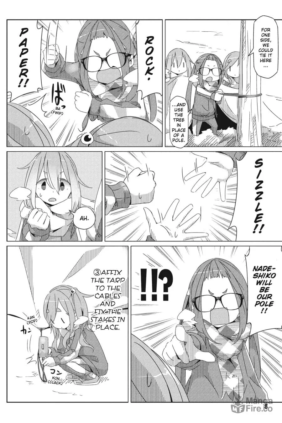 Read Laid-Back Camp chapter 29 image 5 on Lezhin