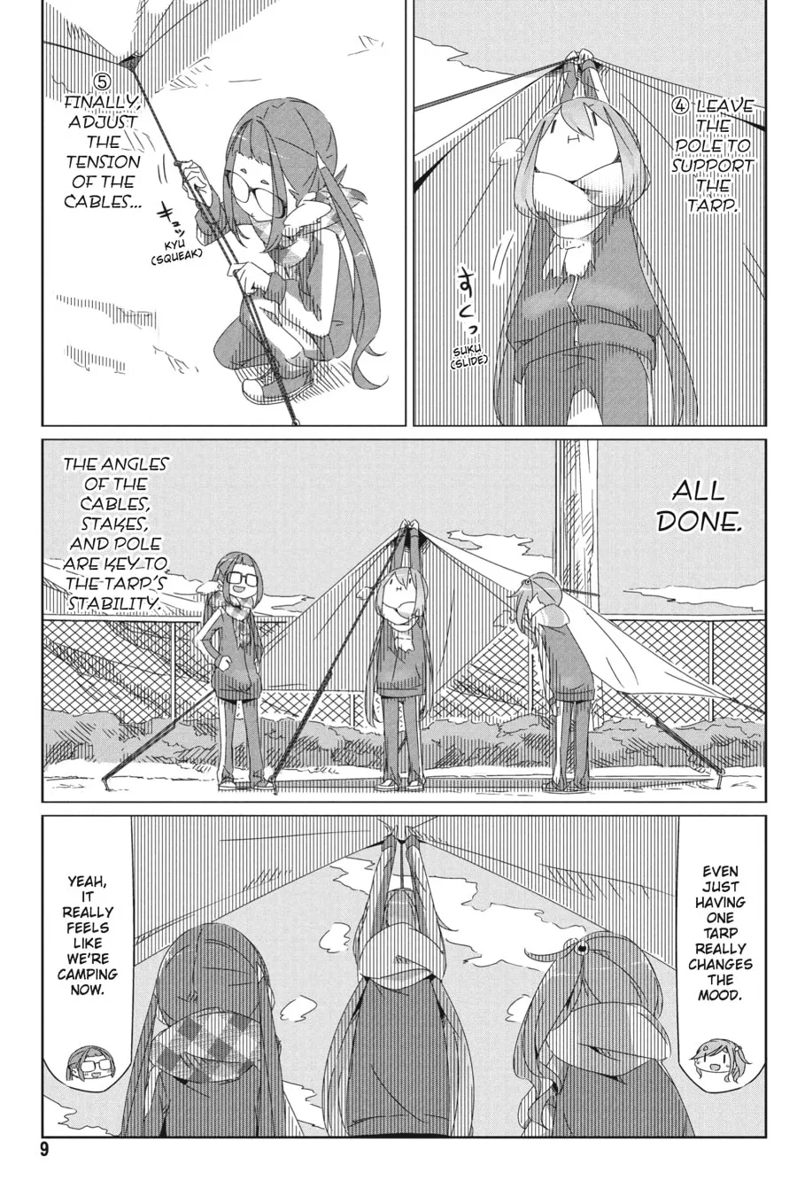Read Laid-Back Camp chapter 29 image 6 on Lezhin
