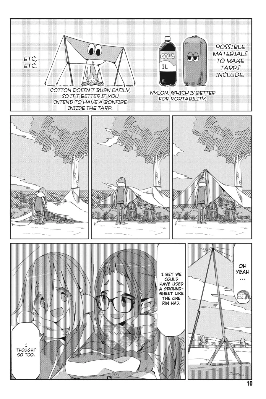 Read Laid-Back Camp chapter 29 image 7 on Lezhin