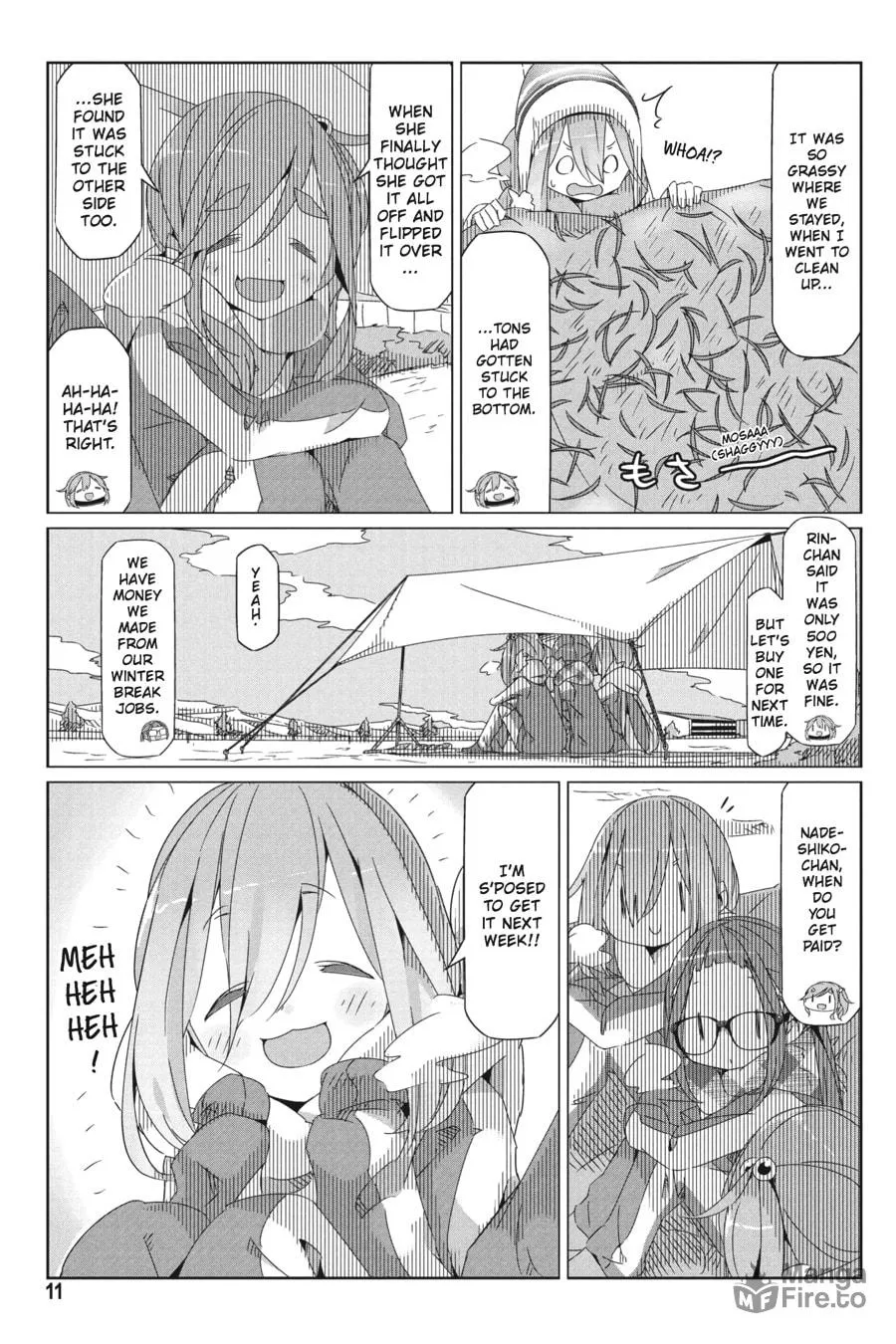 Read Laid-Back Camp chapter 29 image 8 on Lezhin