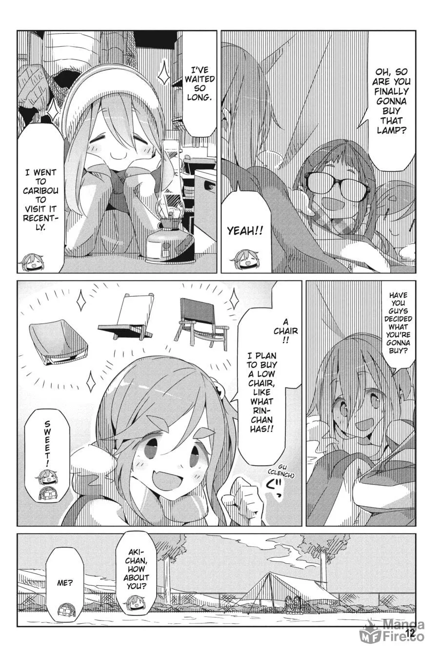 Read Laid-Back Camp chapter 29 image 9 on Lezhin