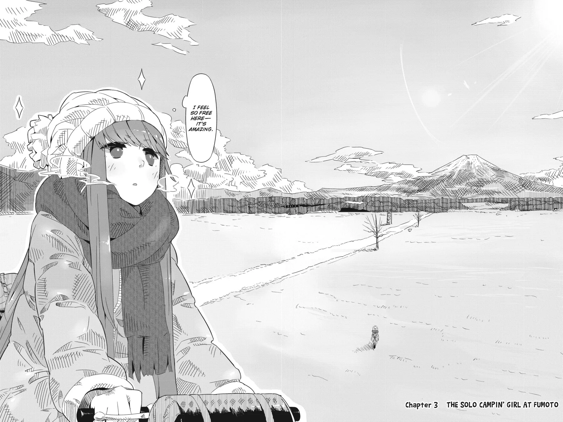 Read Laid-Back Camp chapter 3 image 1 on Lezhin