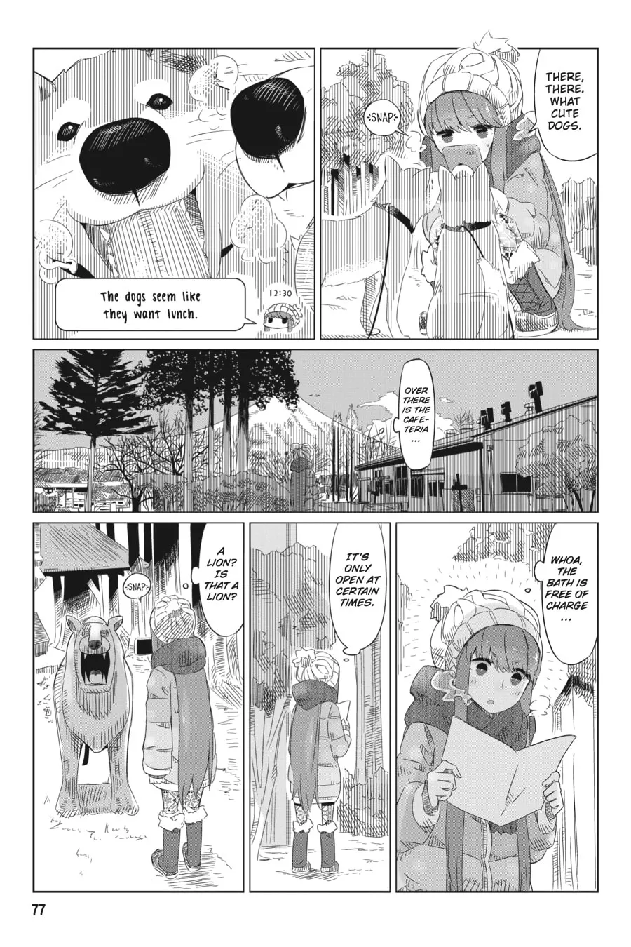 Read Laid-Back Camp chapter 3 image 13 on Lezhin