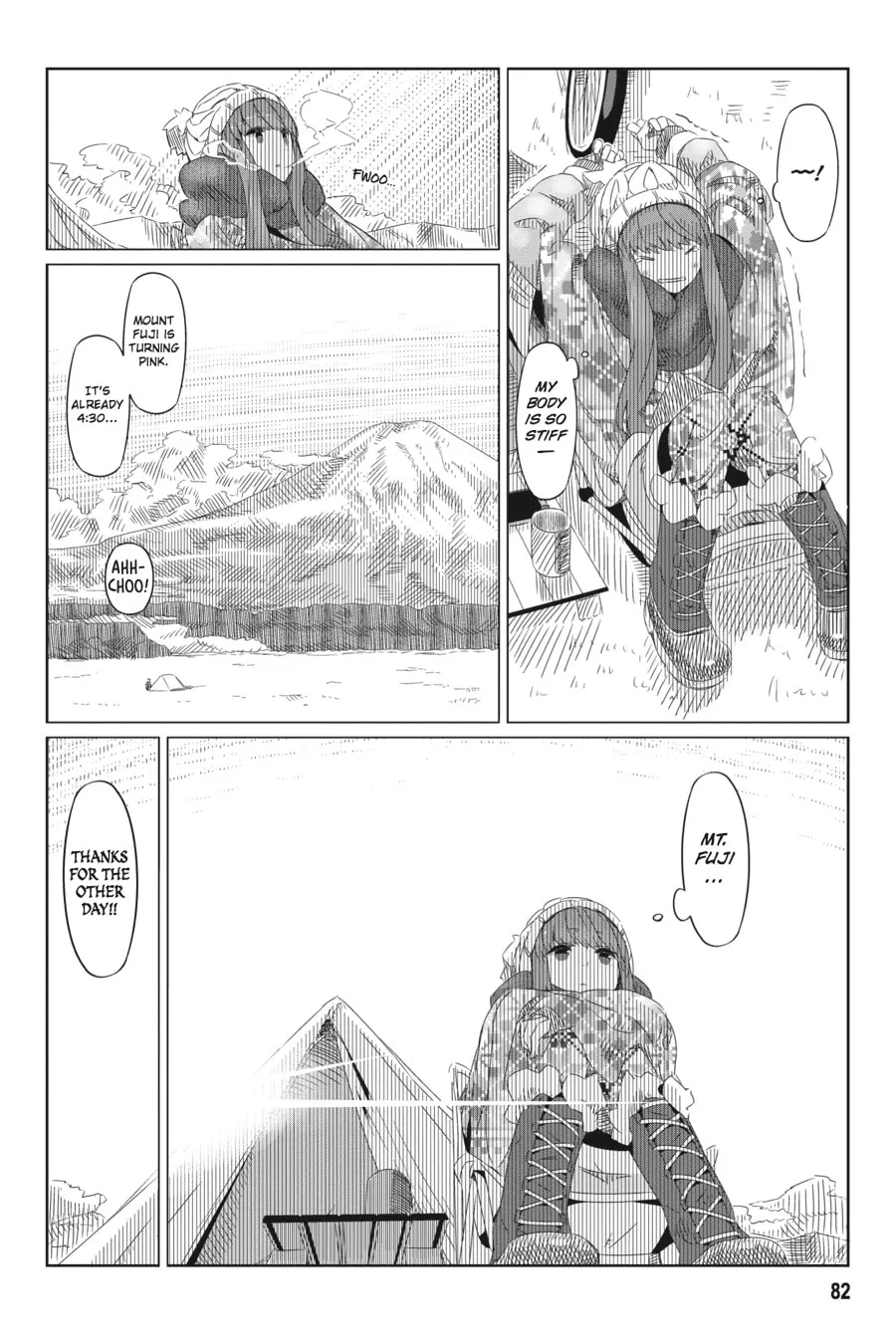Read Laid-Back Camp chapter 3 image 18 on Lezhin