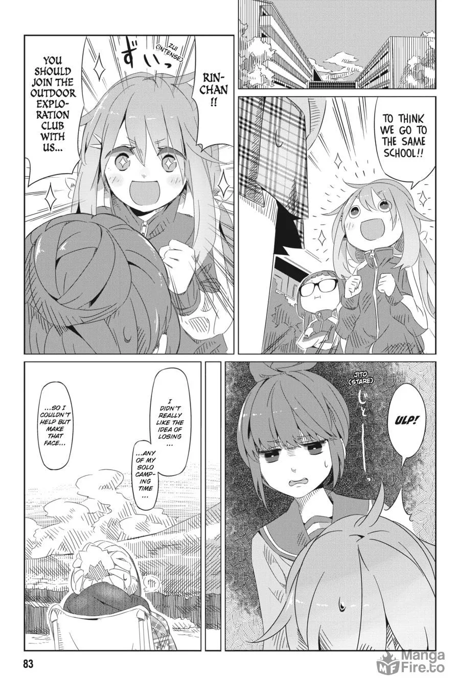 Read Laid-Back Camp chapter 3 image 19 on Lezhin