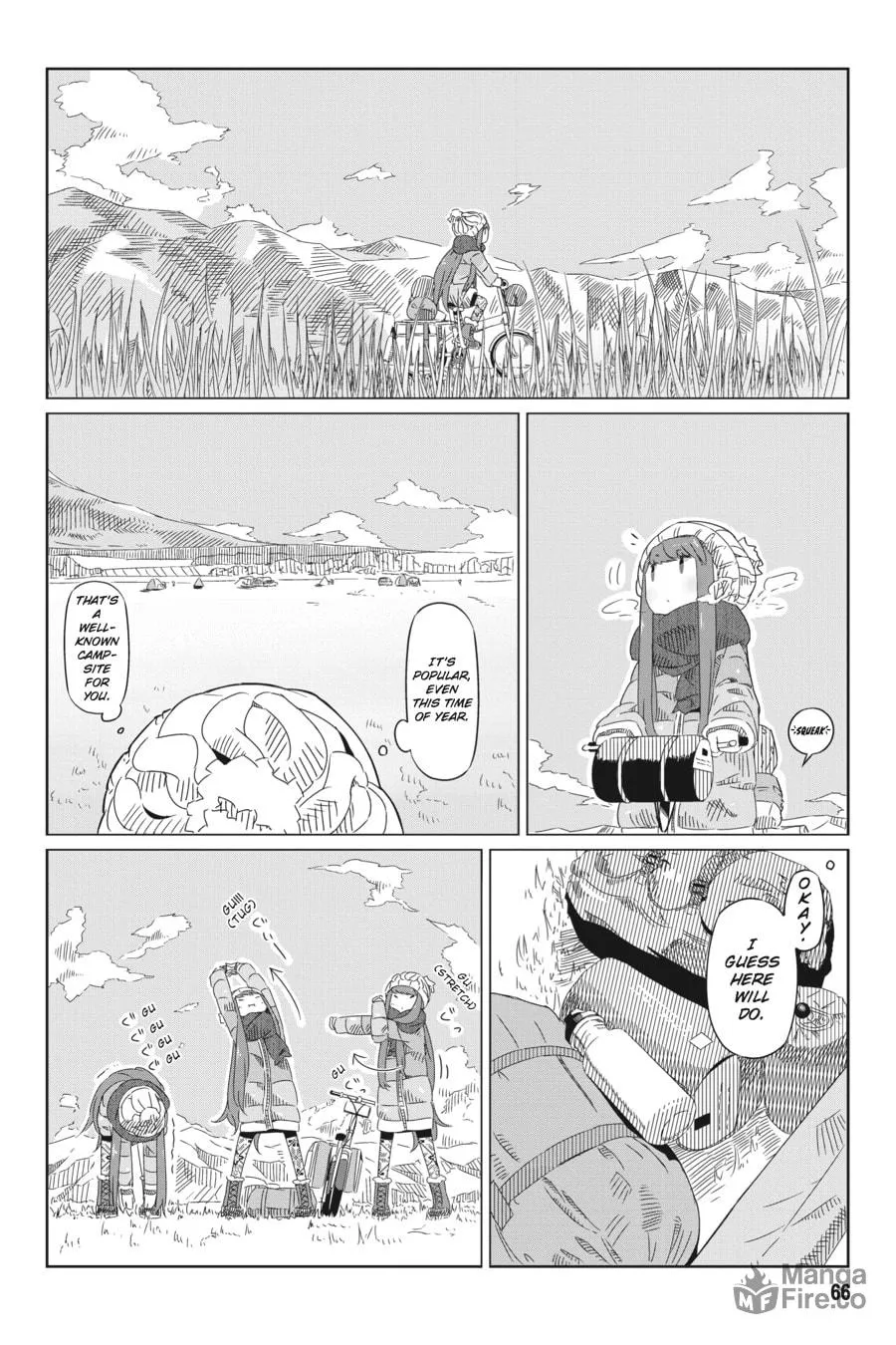 Read Laid-Back Camp chapter 3 image 2 on Lezhin