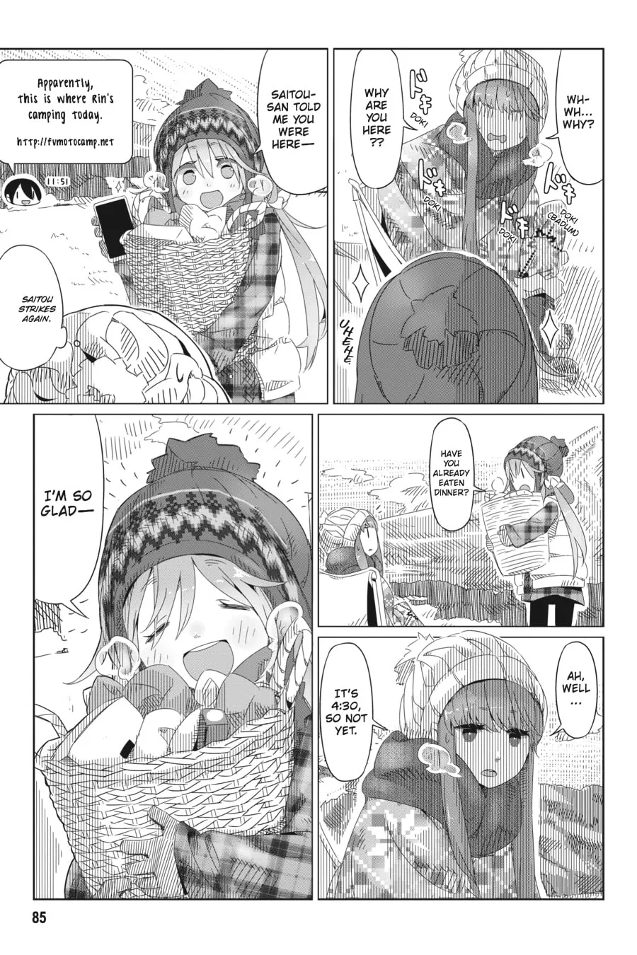 Read Laid-Back Camp chapter 3 image 21 on Lezhin