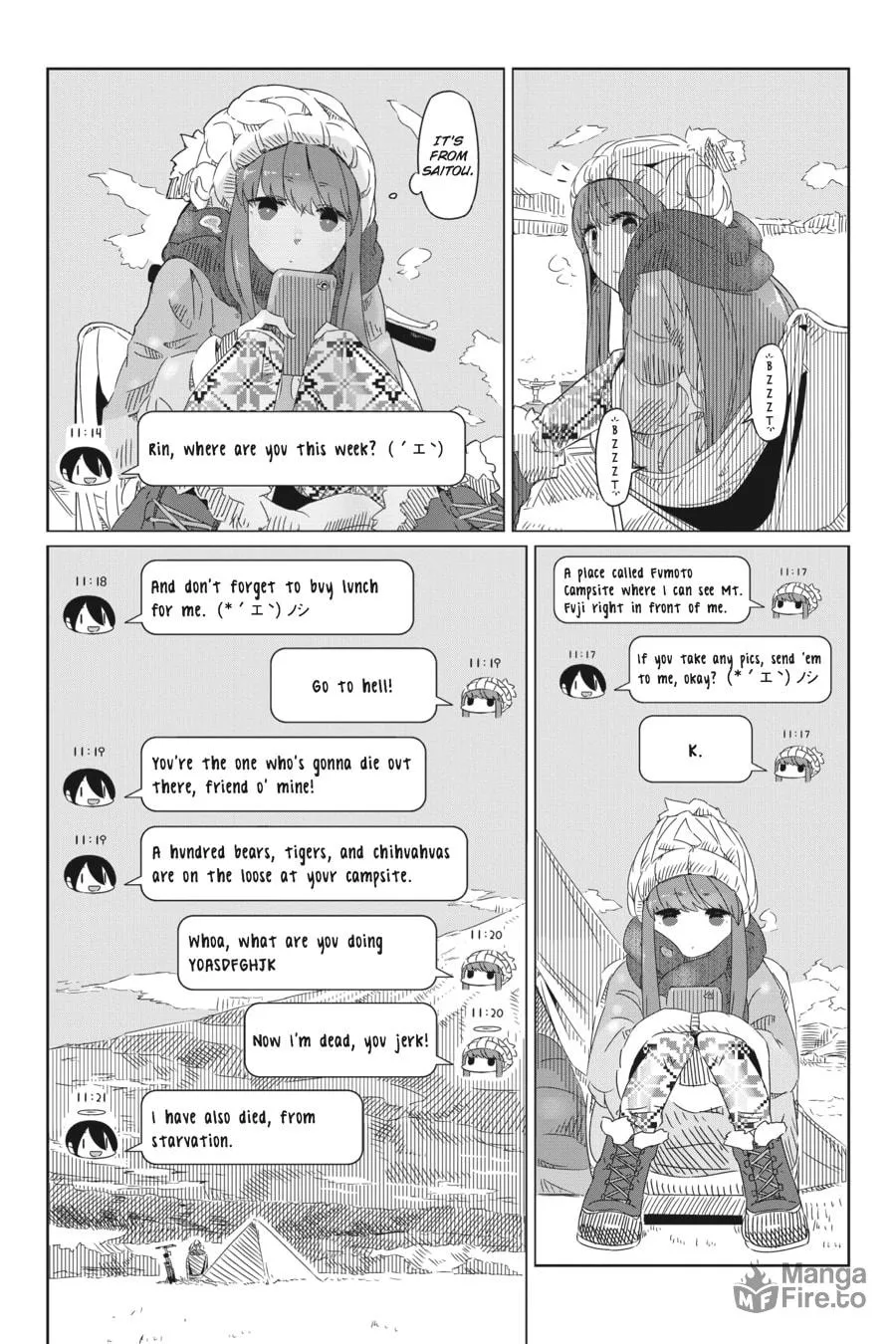 Read Laid-Back Camp chapter 3 image 5 on Lezhin