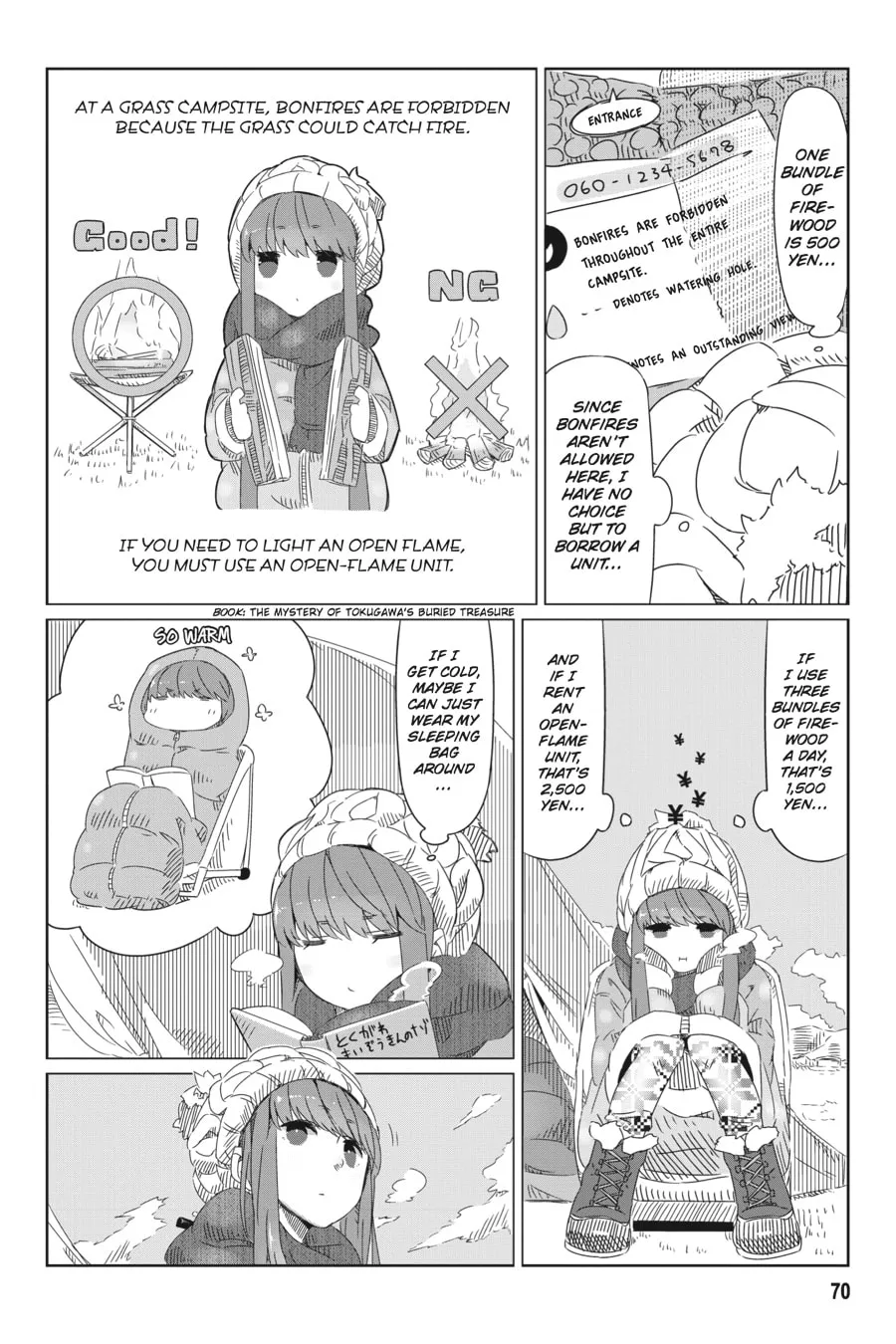 Read Laid-Back Camp chapter 3 image 6 on Lezhin