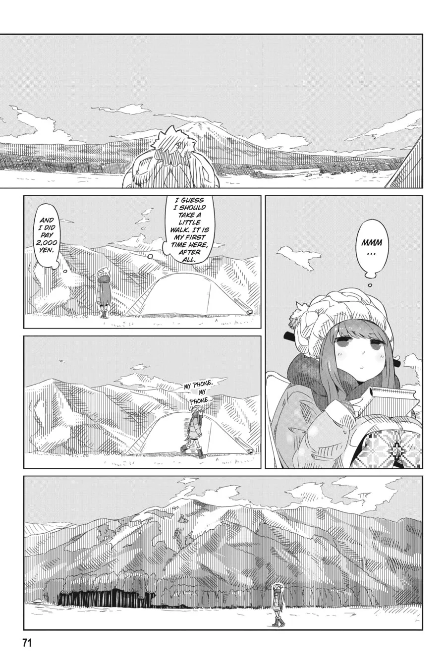 Read Laid-Back Camp chapter 3 image 7 on Lezhin