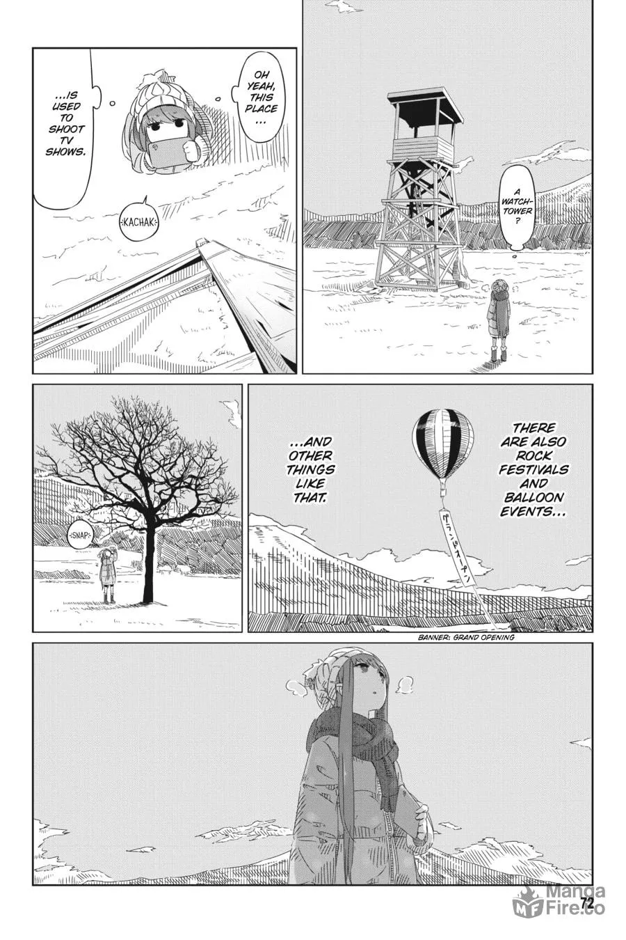 Read Laid-Back Camp chapter 3 image 8 on Lezhin