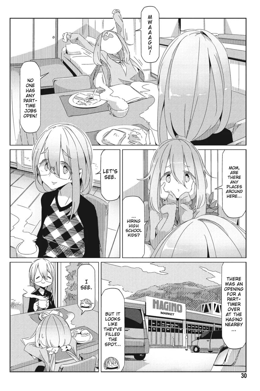 Read Laid-Back Camp chapter 30 image 1 on Lezhin