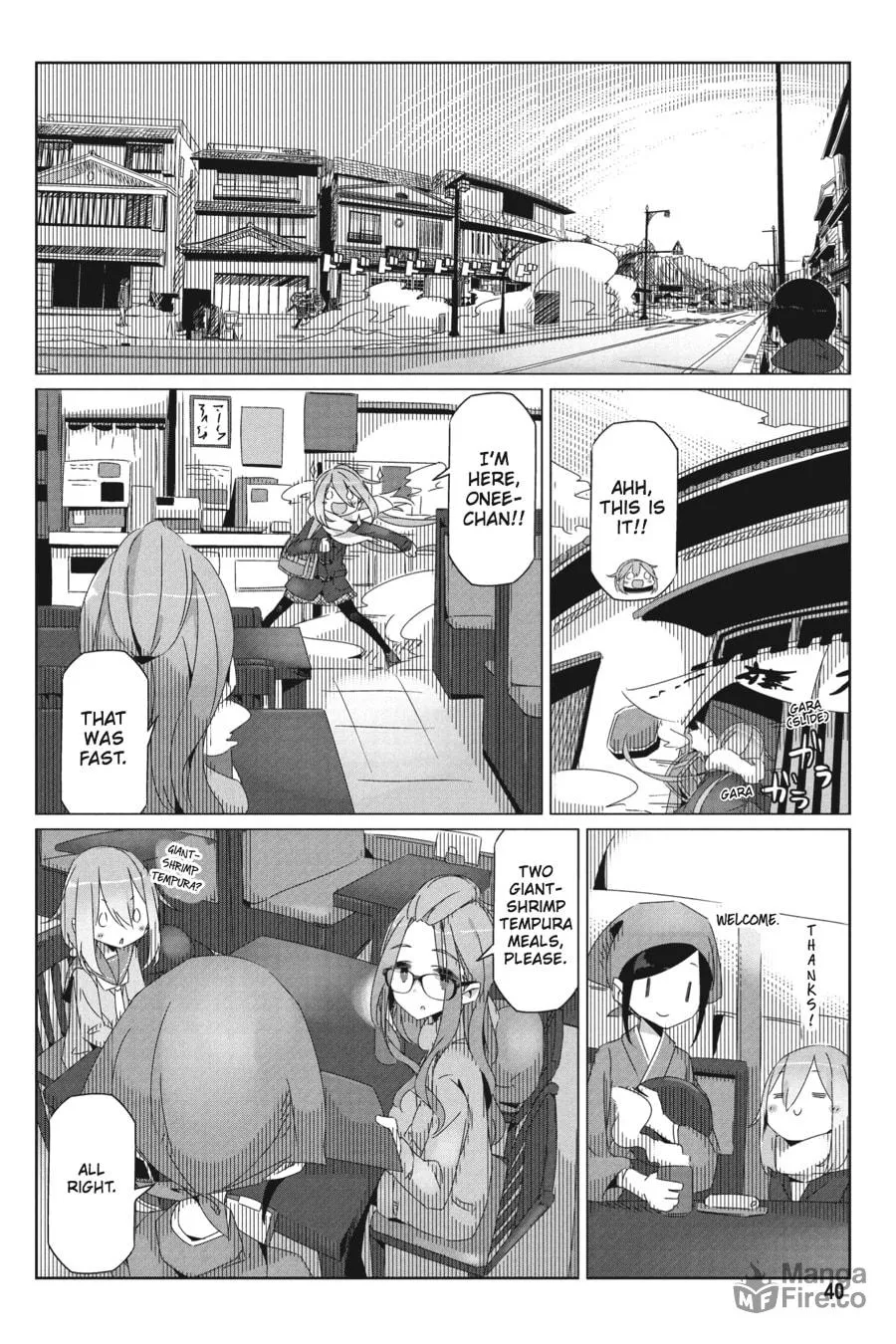 Read Laid-Back Camp chapter 30 image 11 on Lezhin