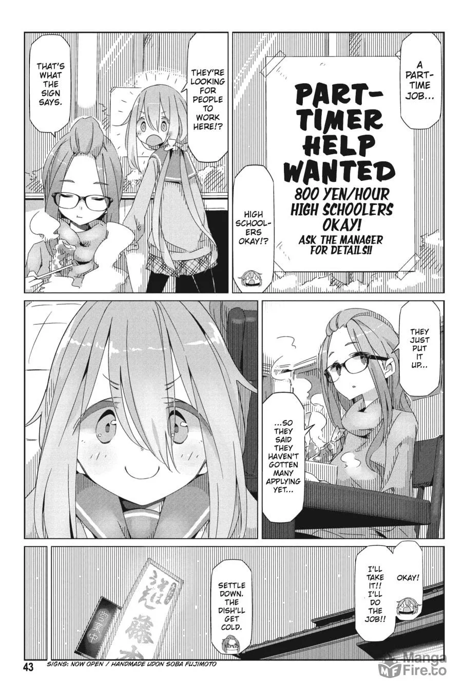 Read Laid-Back Camp chapter 30 image 14 on Lezhin
