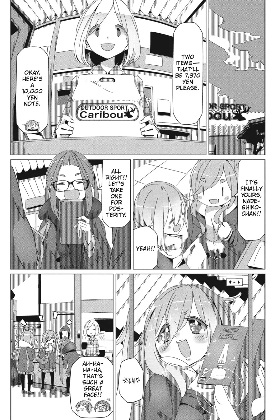 Read Laid-Back Camp chapter 30 image 15 on Lezhin