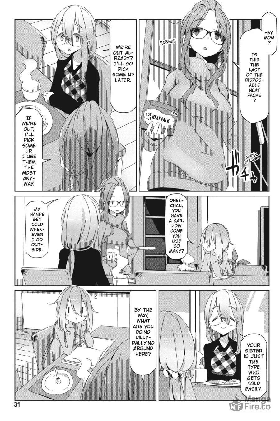 Read Laid-Back Camp chapter 30 image 2 on Lezhin