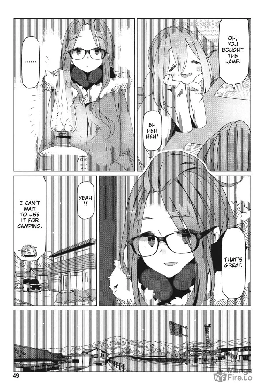 Read Laid-Back Camp chapter 30 image 20 on Lezhin