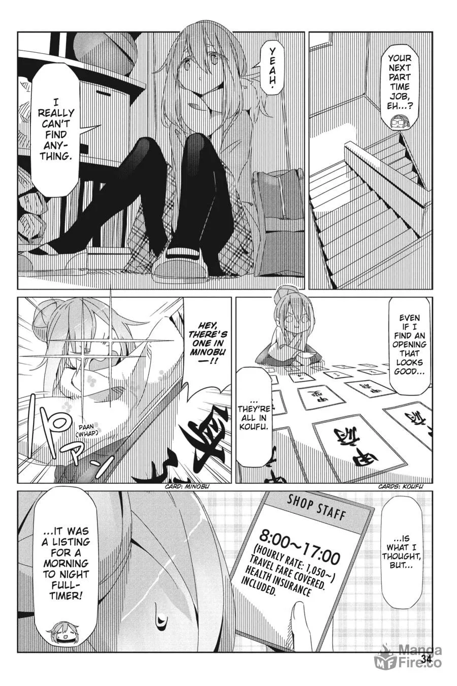 Read Laid-Back Camp chapter 30 image 5 on Lezhin