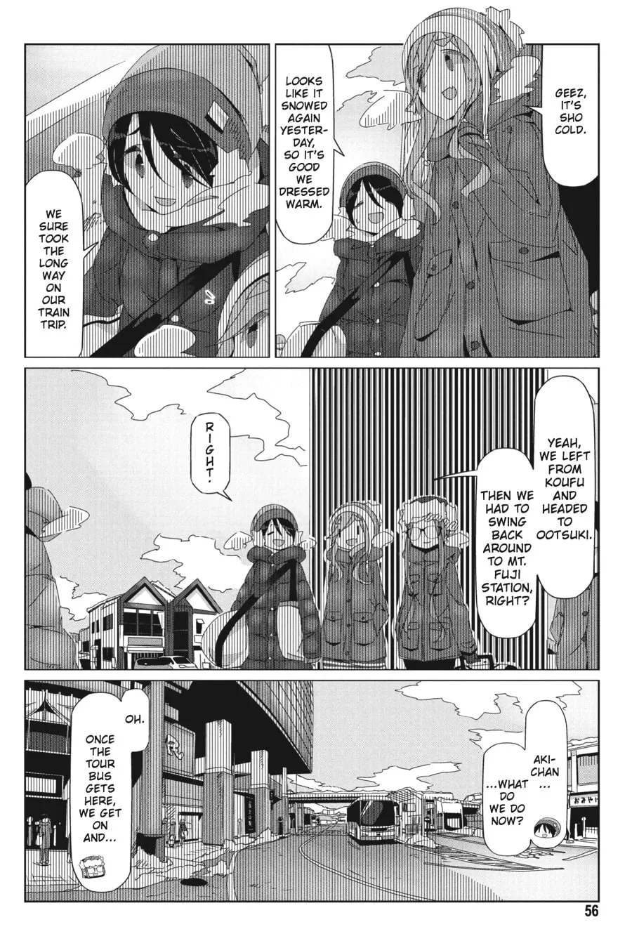 Read Laid-Back Camp chapter 31 image 1 on Lezhin