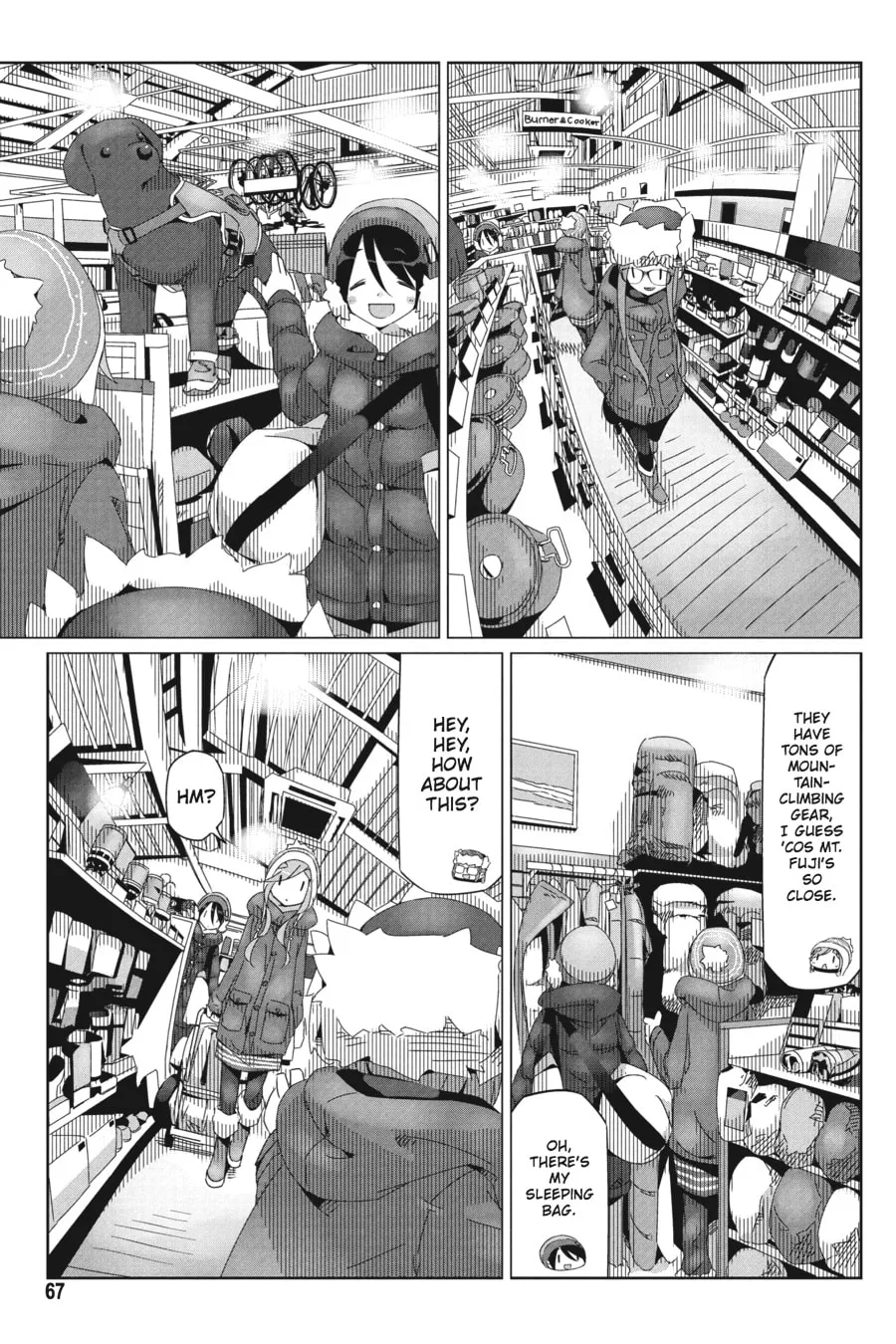 Read Laid-Back Camp chapter 31 image 12 on Lezhin