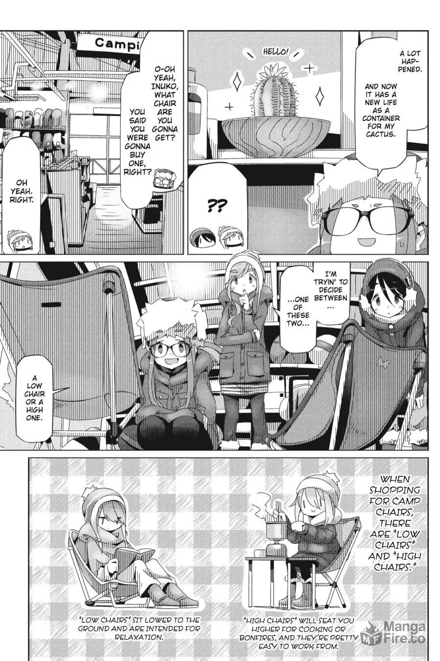 Read Laid-Back Camp chapter 31 image 14 on Lezhin