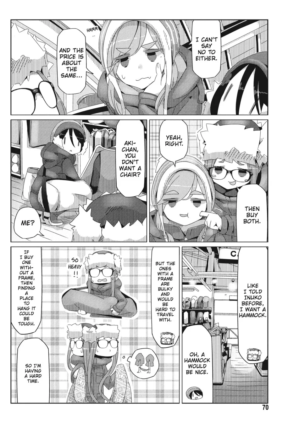 Read Laid-Back Camp chapter 31 image 15 on Lezhin