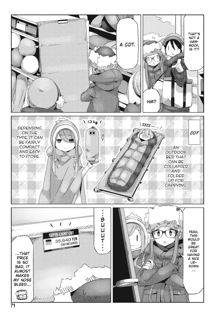 Read Laid-Back Camp chapter 31 image 16 on Lezhin