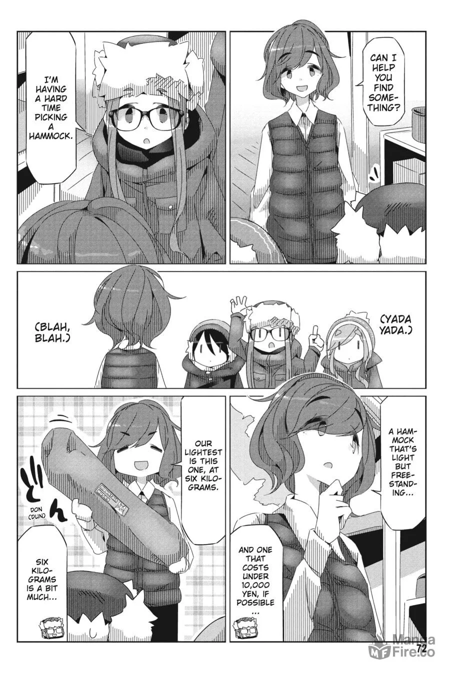 Read Laid-Back Camp chapter 31 image 17 on Lezhin