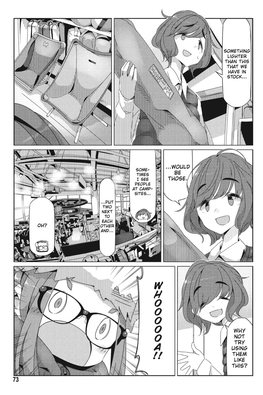 Read Laid-Back Camp chapter 31 image 18 on Lezhin