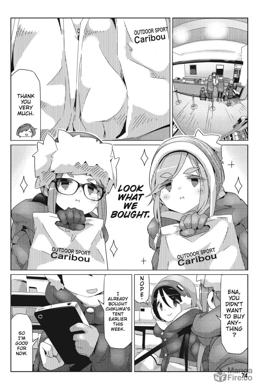 Read Laid-Back Camp chapter 31 image 19 on Lezhin