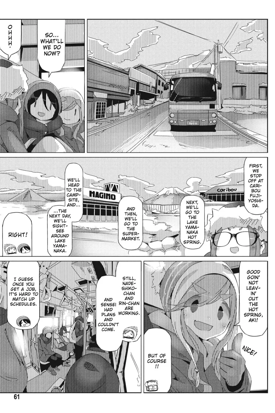 Read Laid-Back Camp chapter 31 image 6 on Lezhin
