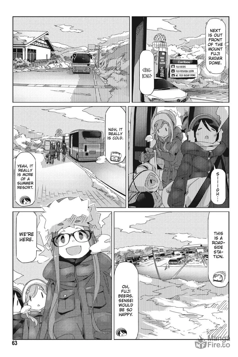 Read Laid-Back Camp chapter 31 image 8 on Lezhin