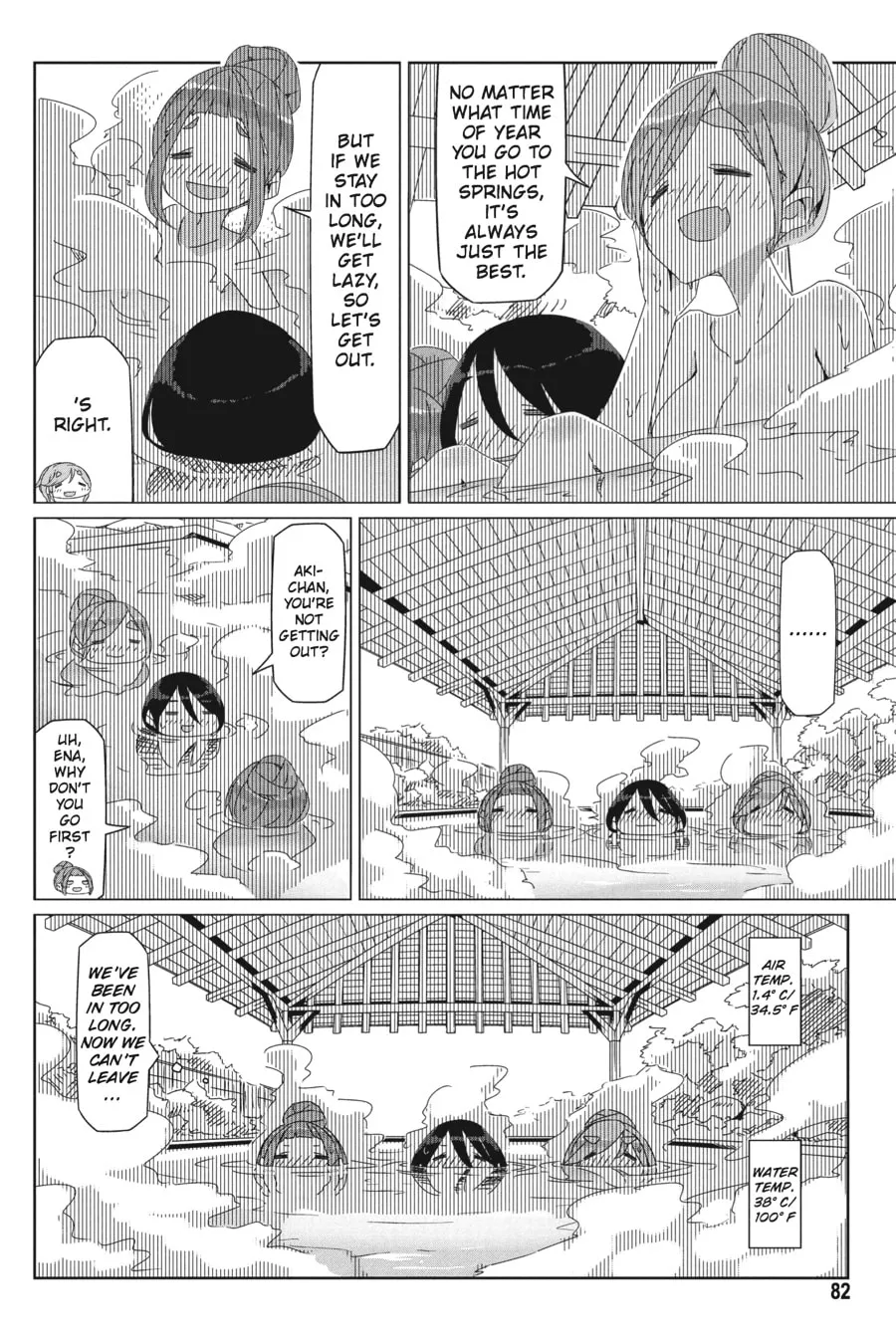Read Laid-Back Camp chapter 32 image 1 on Lezhin