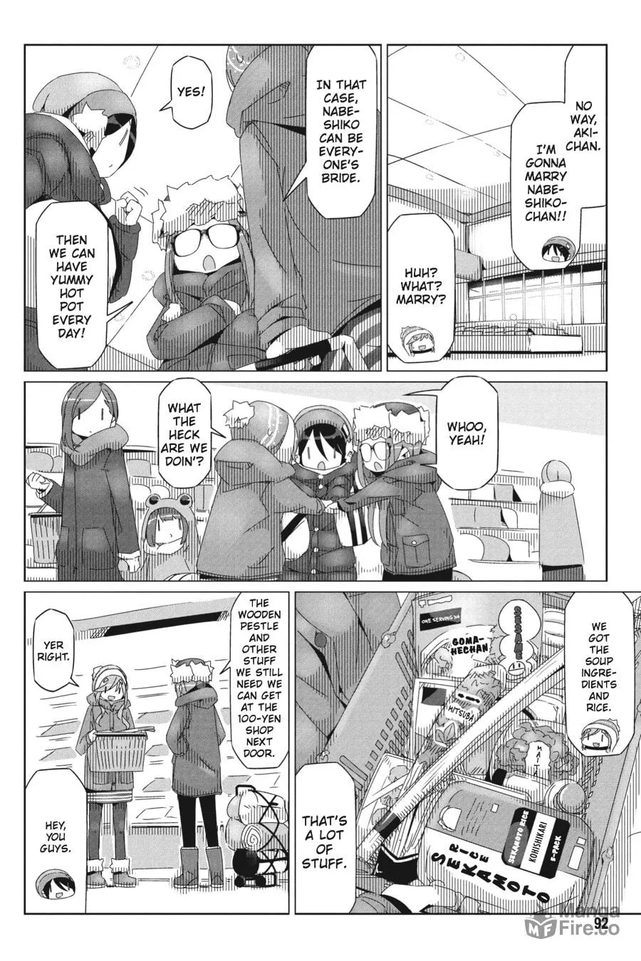 Read Laid-Back Camp chapter 32 image 11 on Lezhin