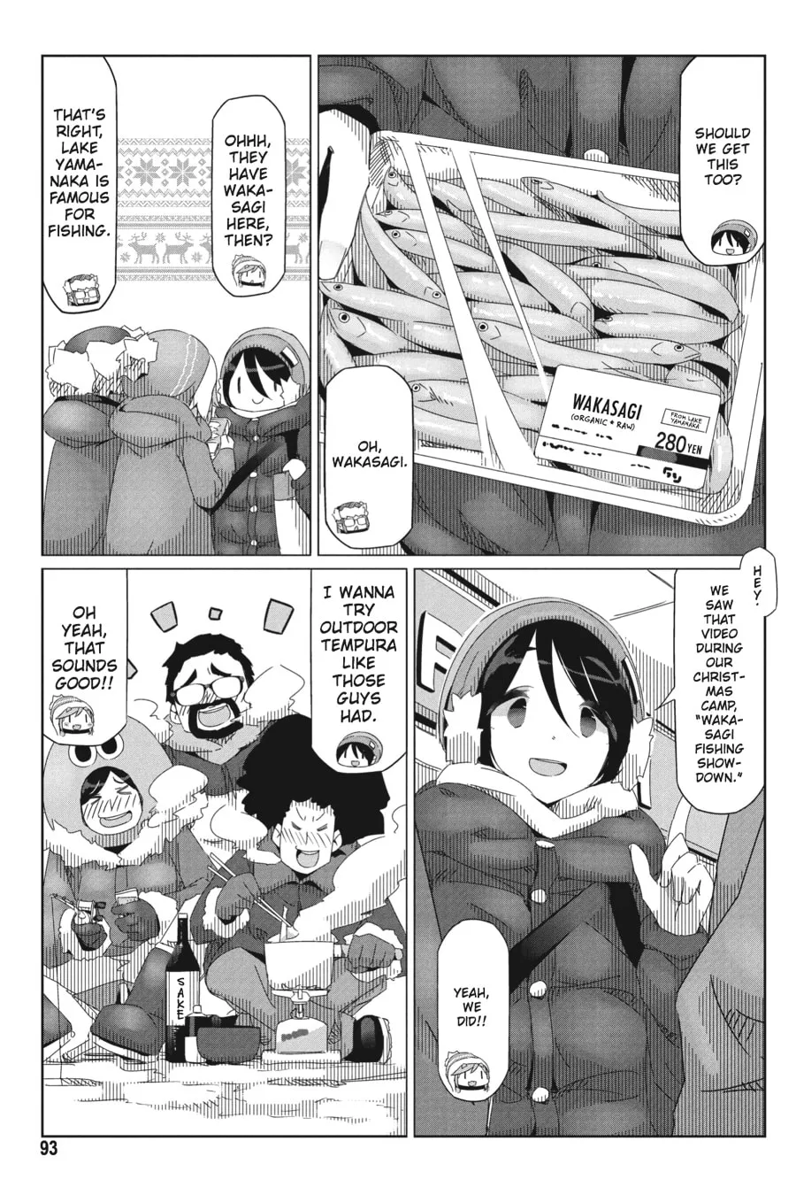 Read Laid-Back Camp chapter 32 image 12 on Lezhin