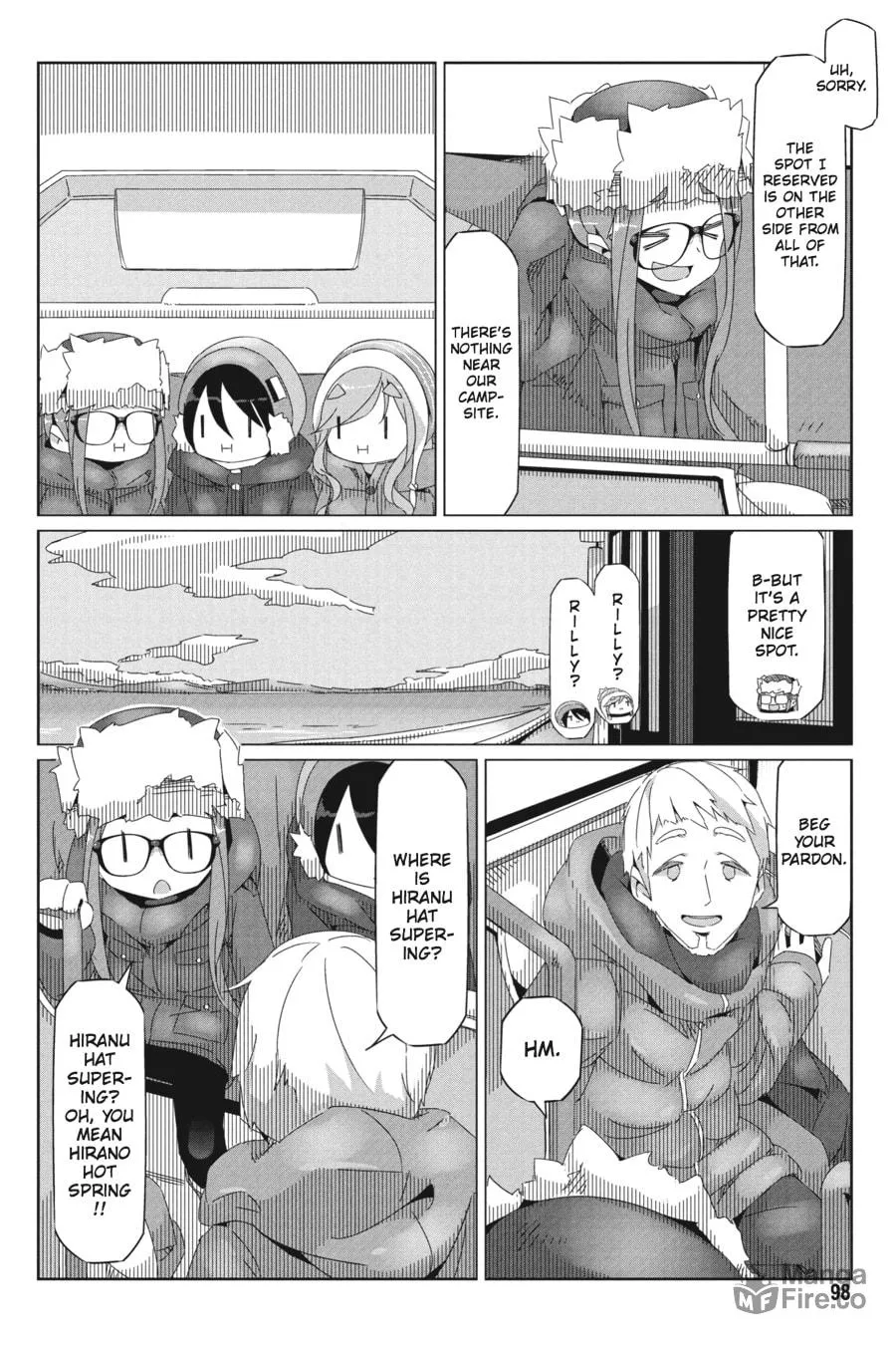 Read Laid-Back Camp chapter 32 image 17 on Lezhin