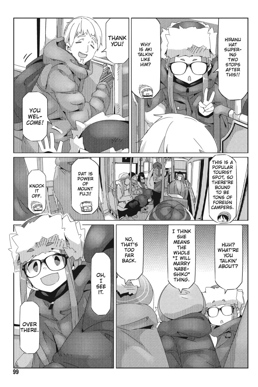 Read Laid-Back Camp chapter 32 image 18 on Lezhin