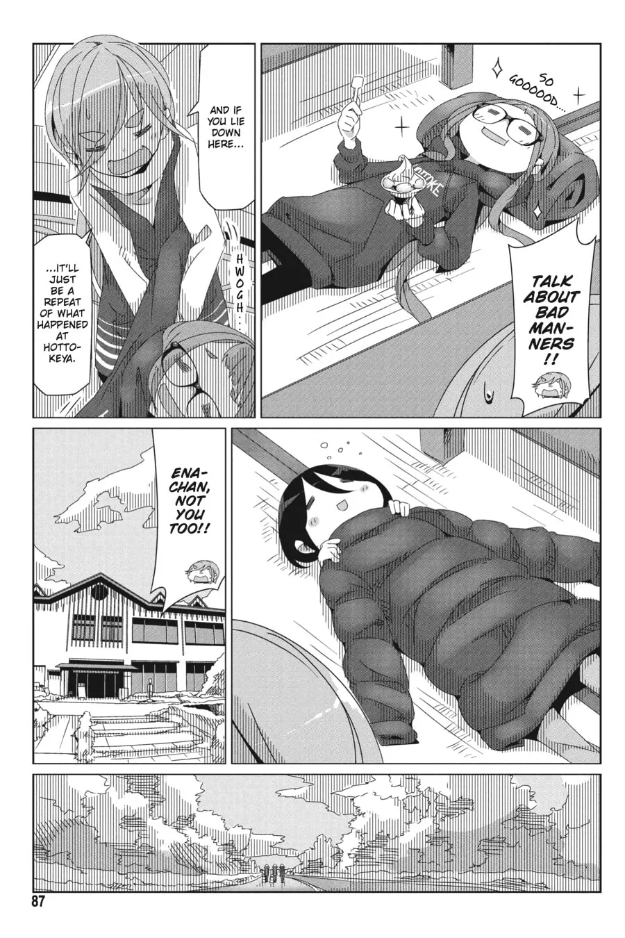 Read Laid-Back Camp chapter 32 image 6 on Lezhin