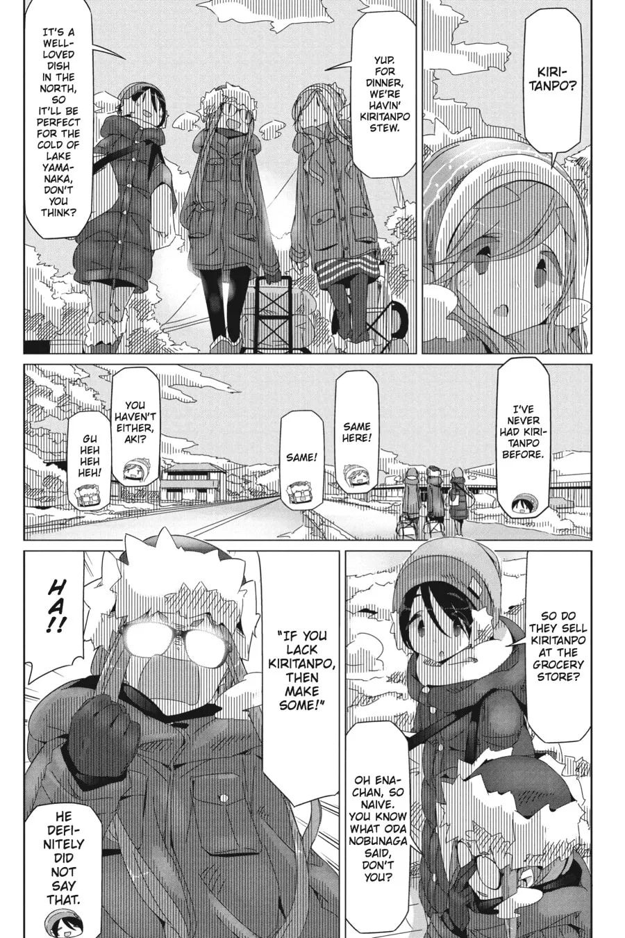 Read Laid-Back Camp chapter 32 image 7 on Lezhin