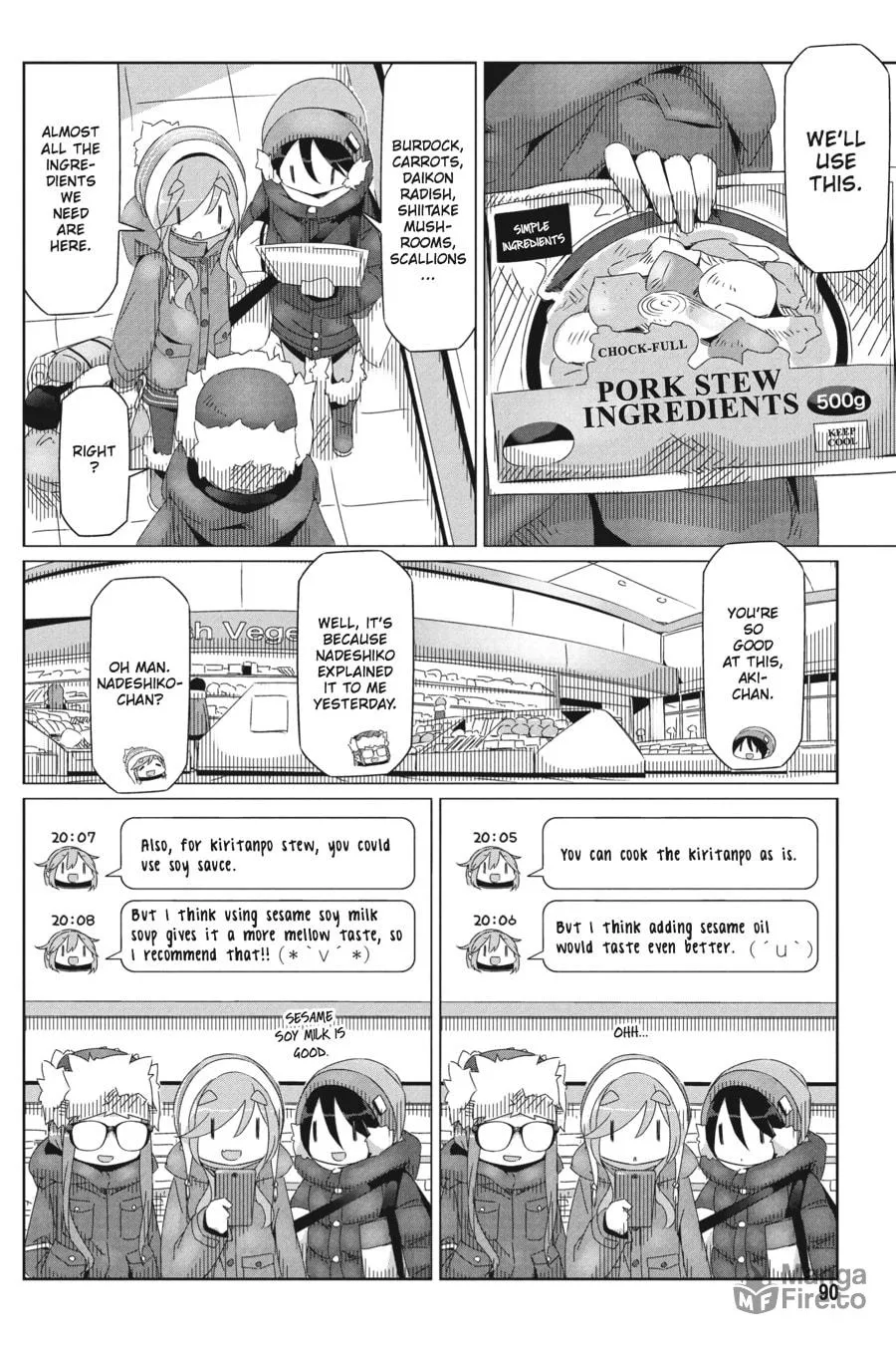 Read Laid-Back Camp chapter 32 image 9 on Lezhin