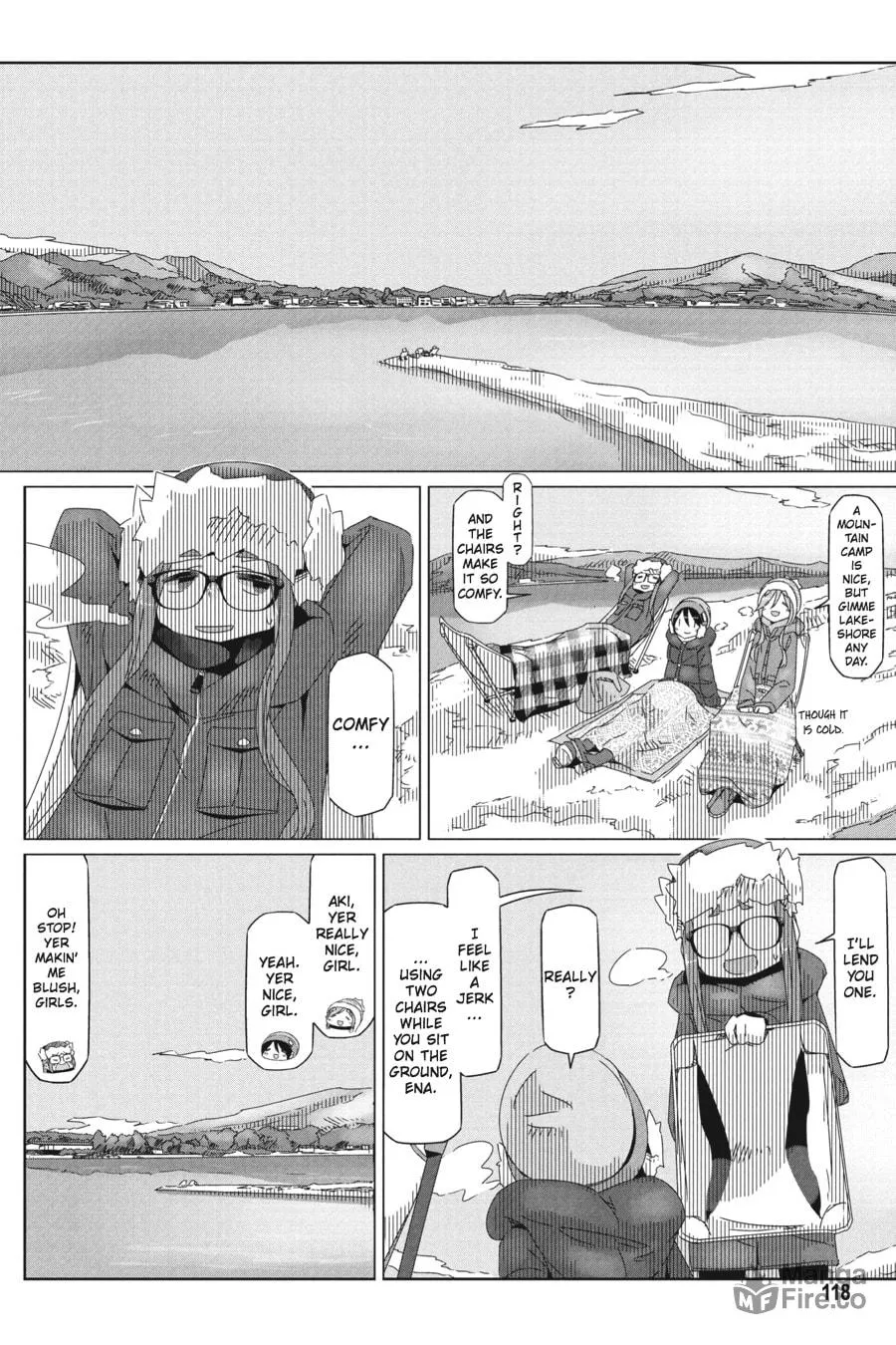 Read Laid-Back Camp chapter 33 image 11 on Lezhin