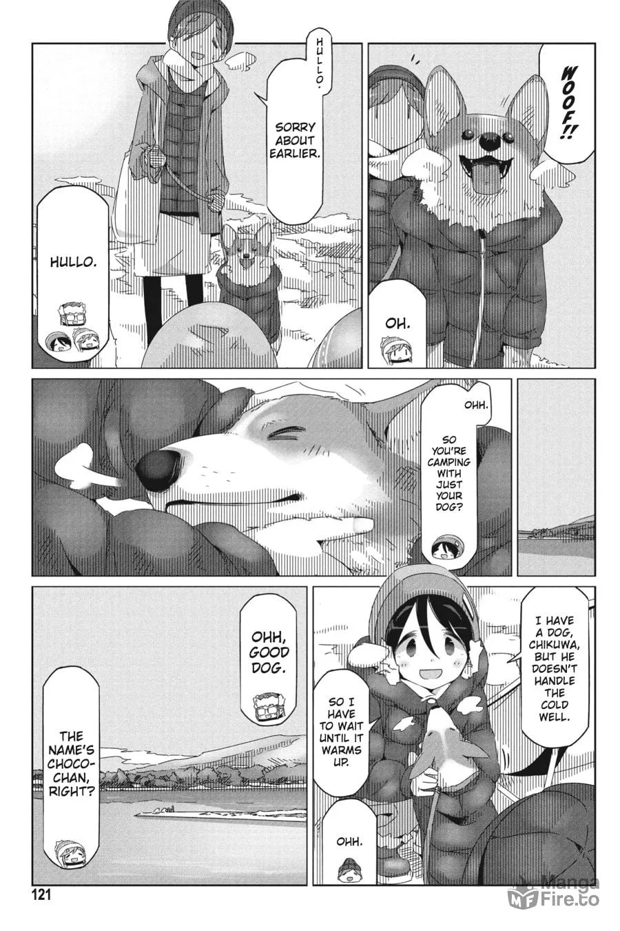 Read Laid-Back Camp chapter 33 image 14 on Lezhin