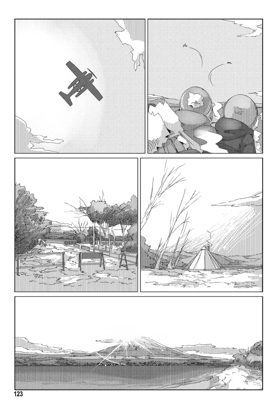 Read Laid-Back Camp chapter 33 image 16 on Lezhin