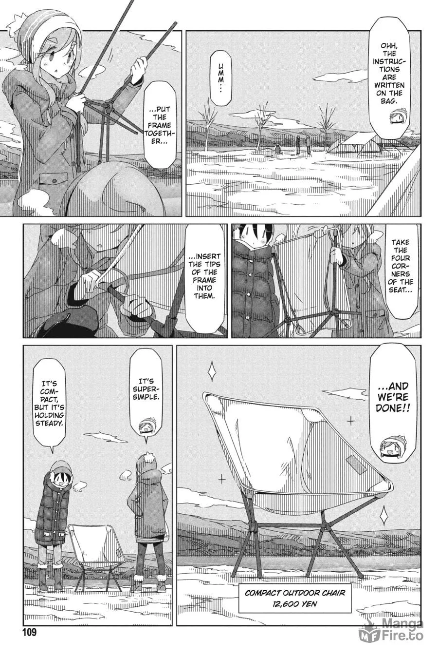 Read Laid-Back Camp chapter 33 image 2 on Lezhin