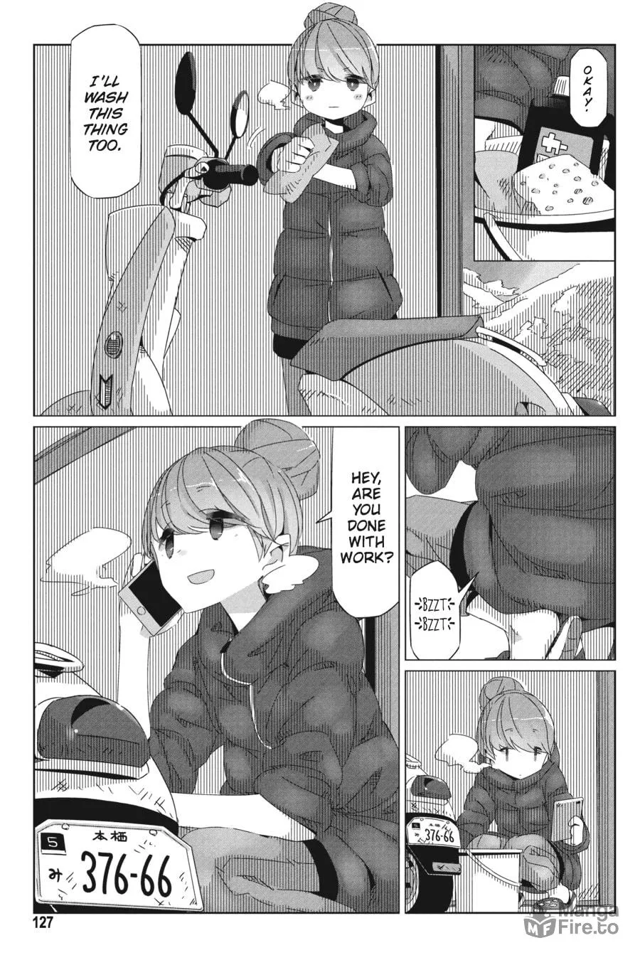 Read Laid-Back Camp chapter 33 image 20 on Lezhin