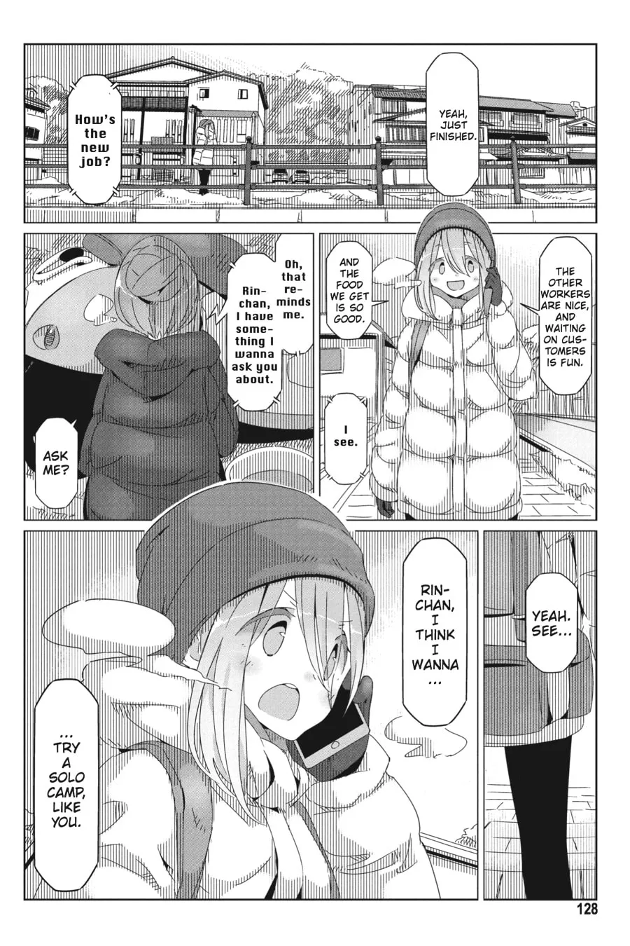 Read Laid-Back Camp chapter 33 image 21 on Lezhin
