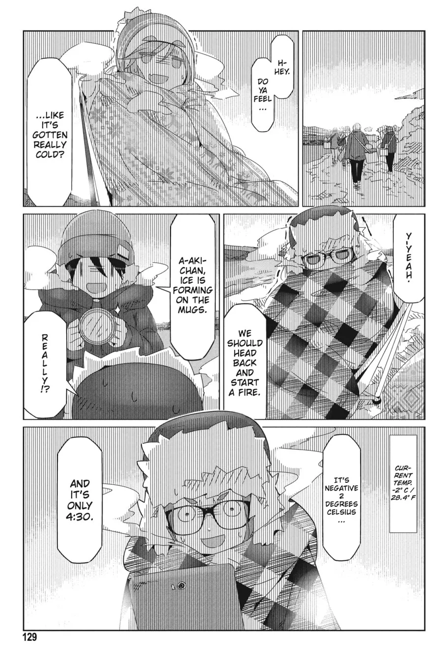Read Laid-Back Camp chapter 33 image 22 on Lezhin