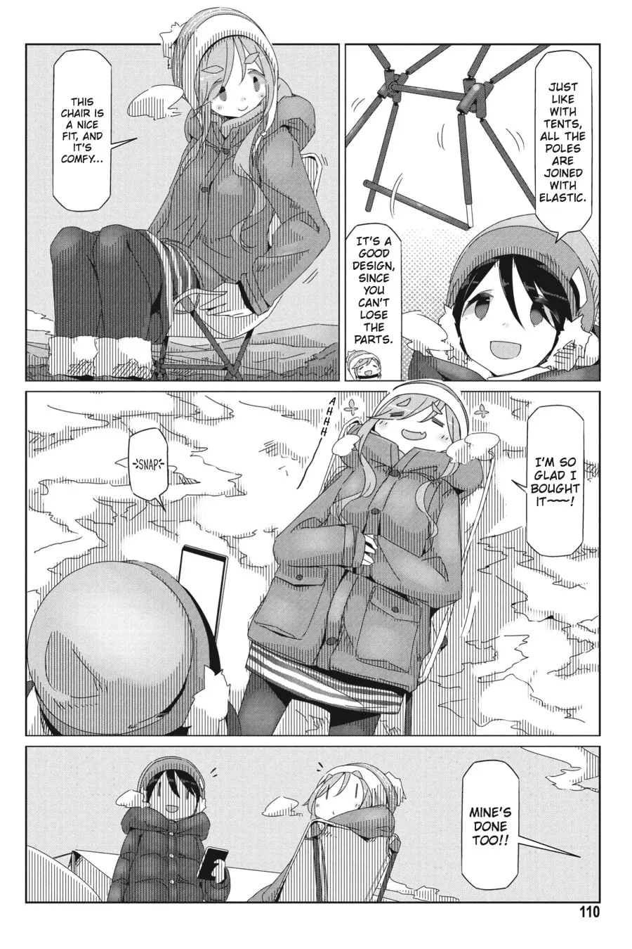 Read Laid-Back Camp chapter 33 image 3 on Lezhin