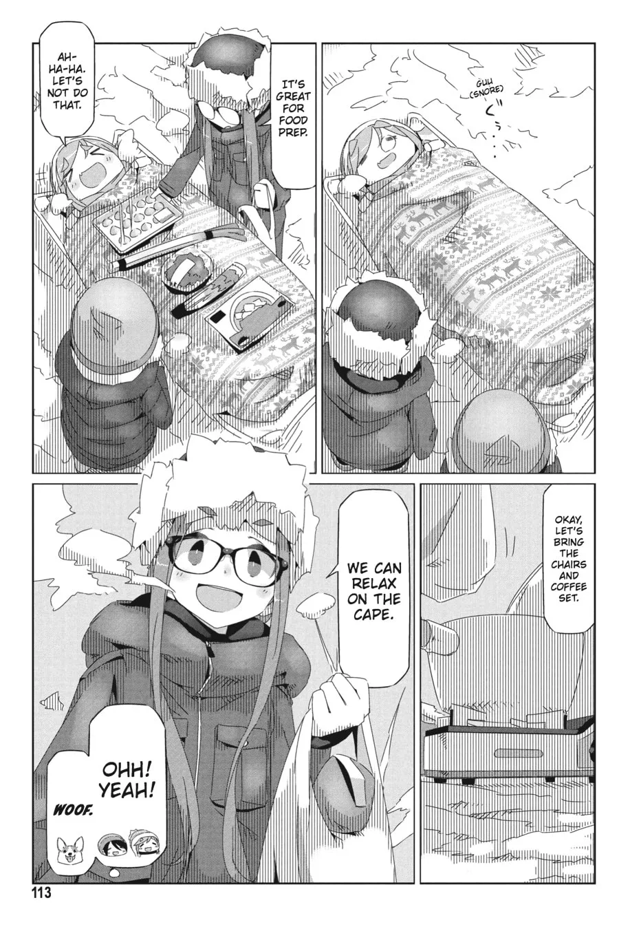 Read Laid-Back Camp chapter 33 image 6 on Lezhin